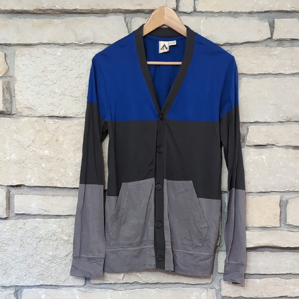 Men's Colorblock Cardigan